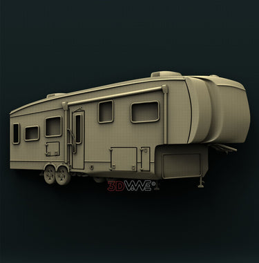 CAMPER 3D STL 3DWave
